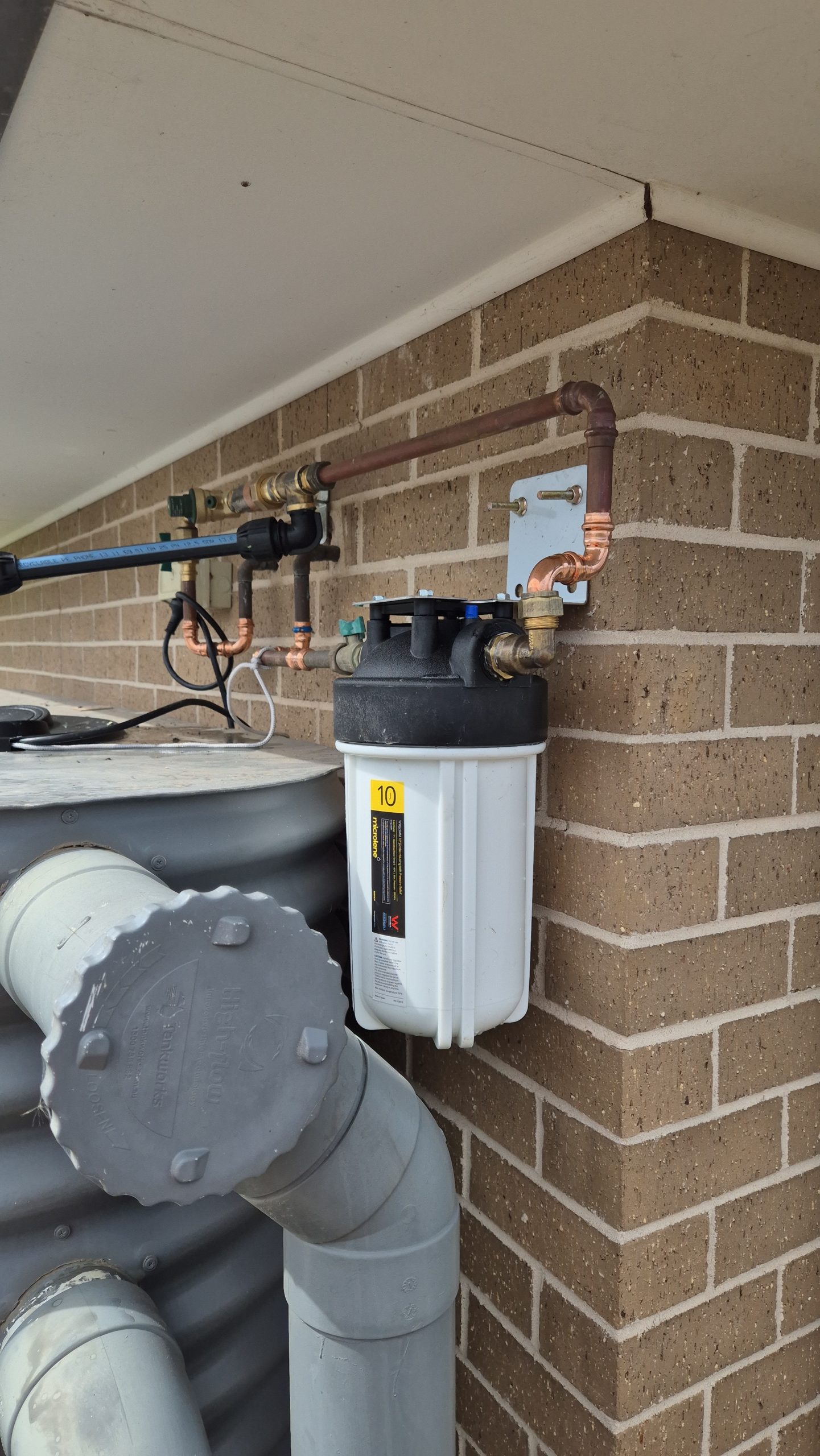 Water Filter install
